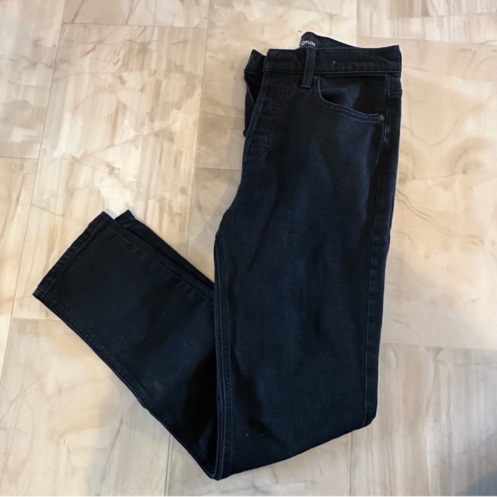 Denim Forum Yoko High Rise Slim Jeans